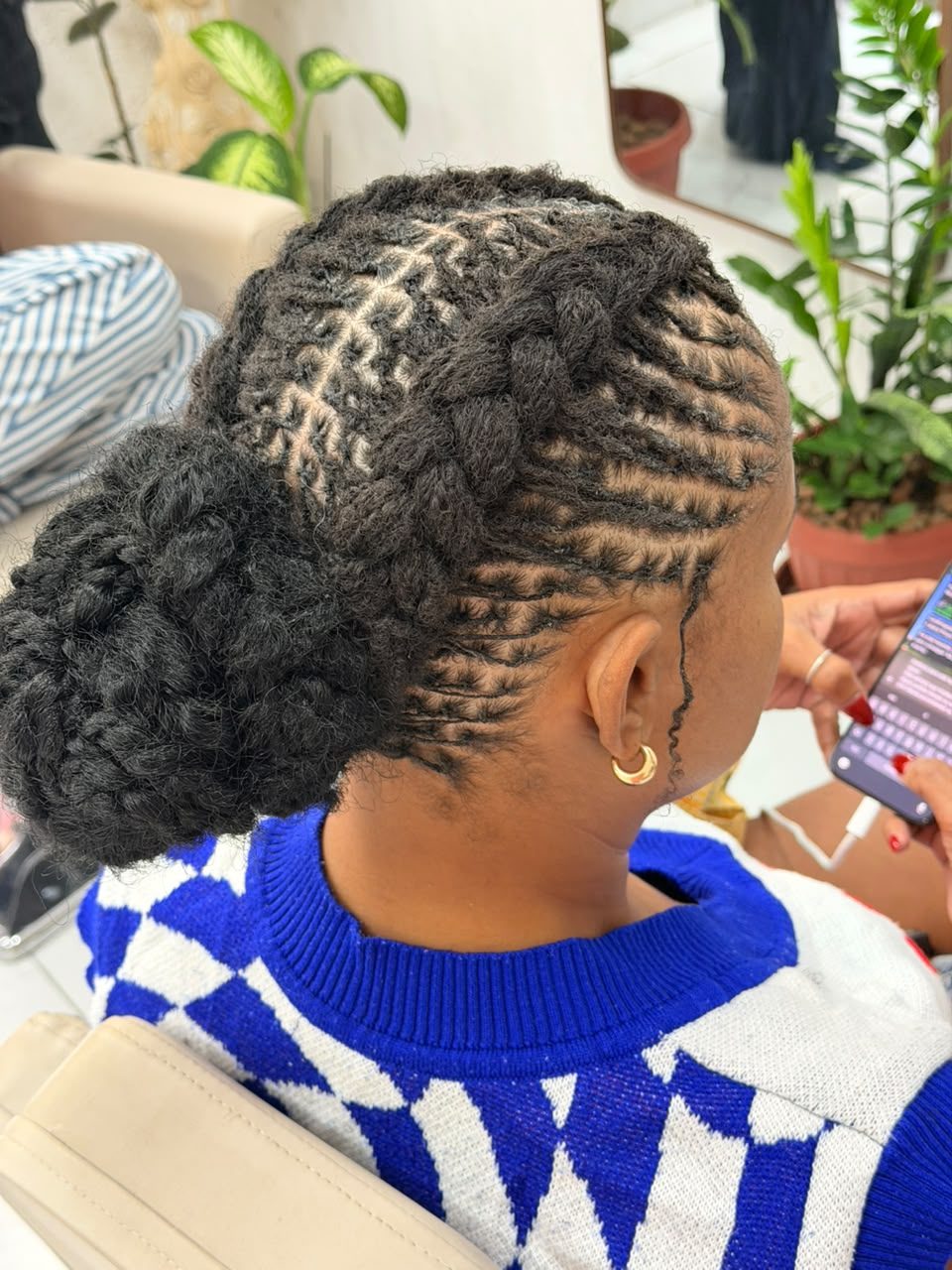 Dread Locs feitos na Mika Braids